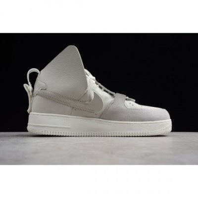 Nike Erkek Air Force 1 High Af1 Matte Gümüş / Açık Gri Kaykay Ayakkabı Türkiye - RT9CHKLG